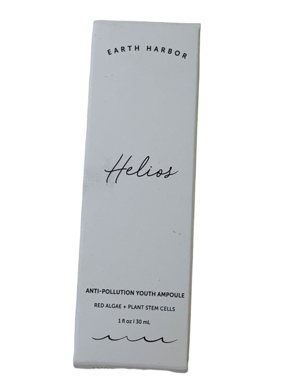 Earth Harbor Helios Anti-Pollution Youth Ampoule 1 Oz Red Algae Plant Stem Cells